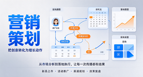 市南区营销策划